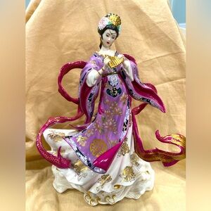Caroline Young Franklin Mint Porcelain LE Figurine The Dragon King's Daughter